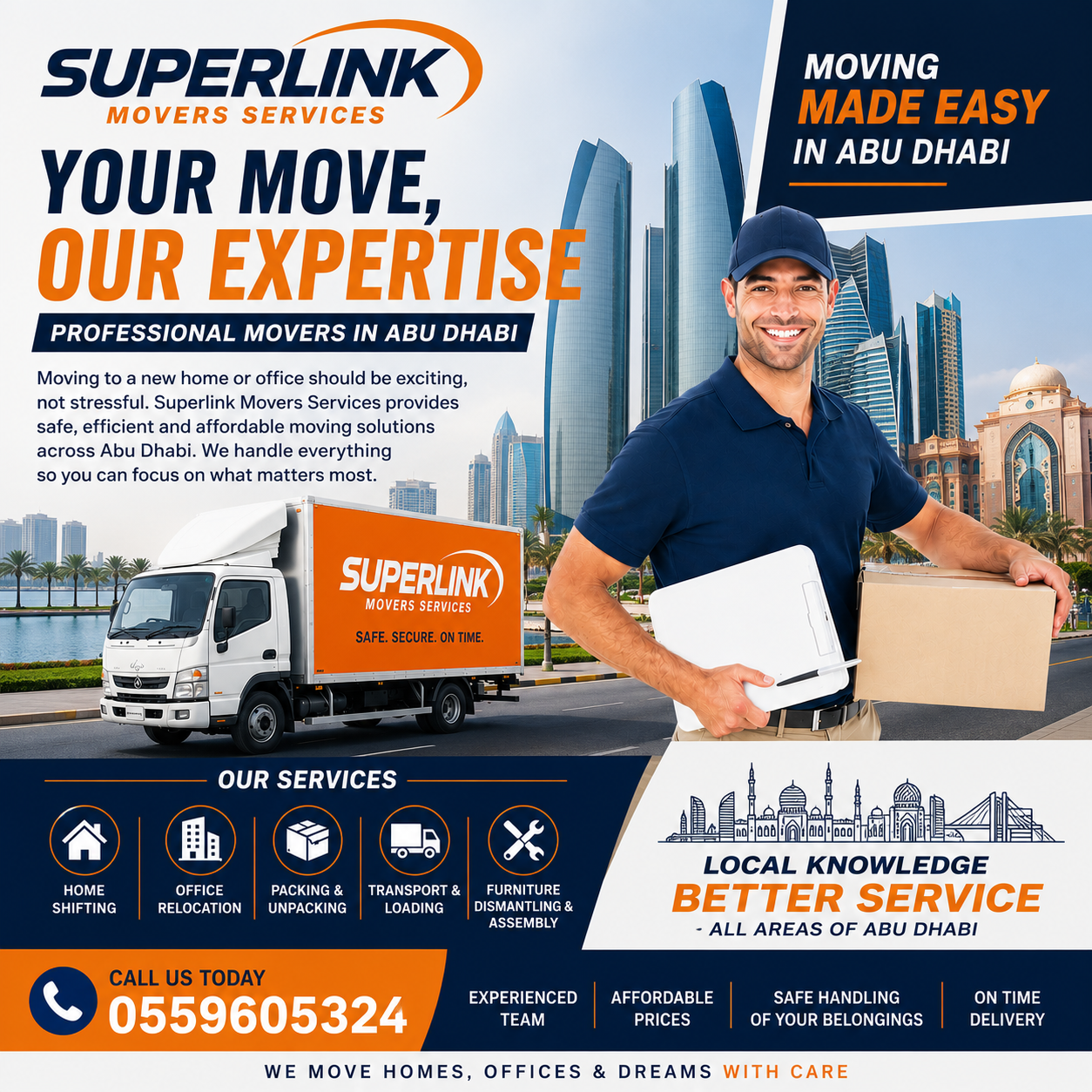 Superlink Movers in Abu Dhabi
